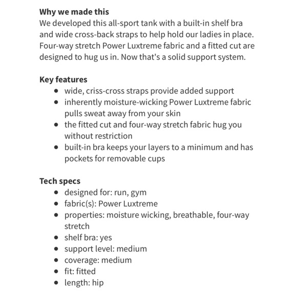 Lululemon track and train tank size 2 - Picture 8 of 8